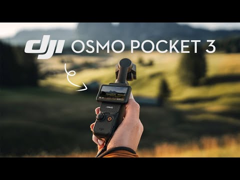 DJI-Cámara de cardán Osmo Pocket 3, 1 pulgada